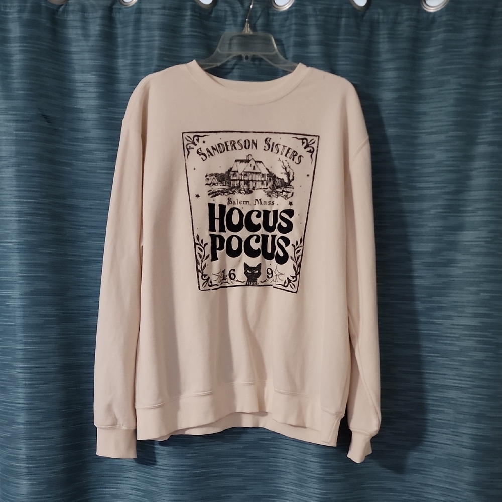Sanderson Sisters HOCUS POCUS Cream Sweatshirt